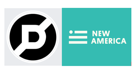 combined Education Dive and New America logos